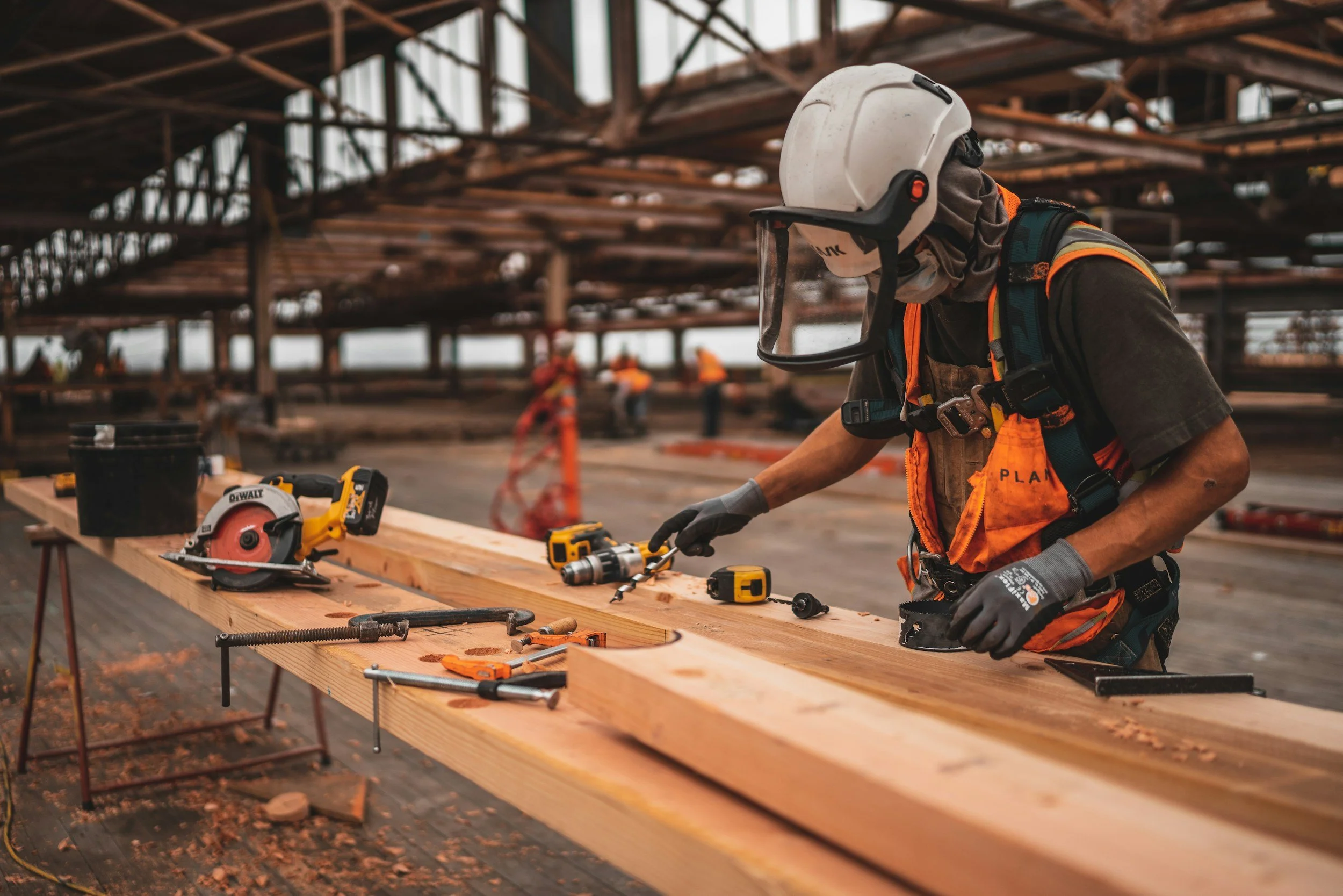Tradie on site